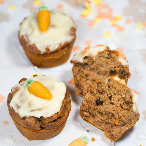 Vegane „Carrot Cake“ Muffins